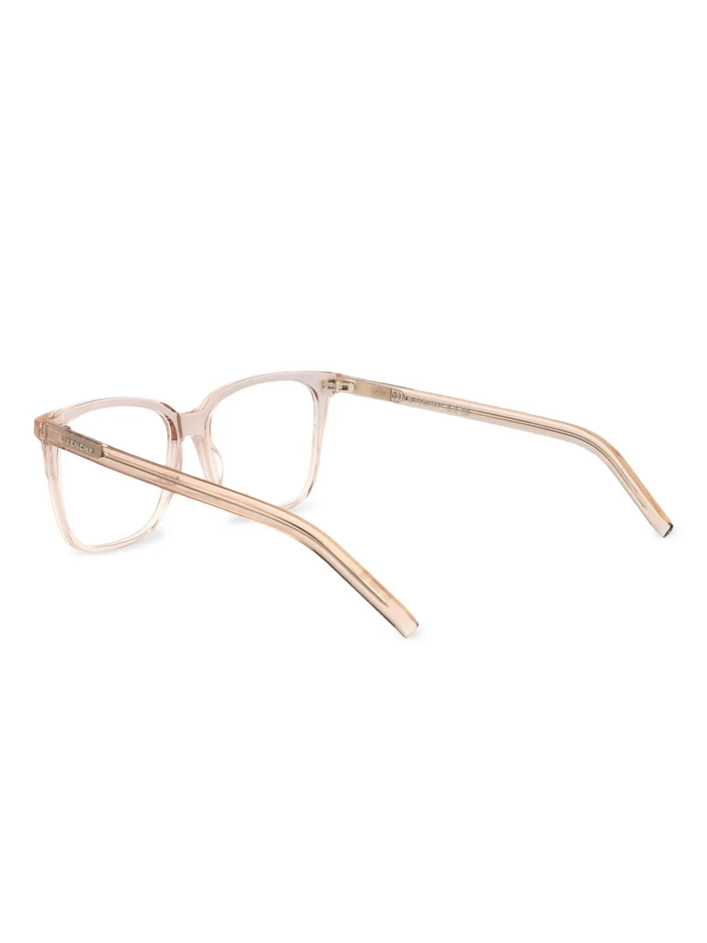 Givenchy Eyewear Bril met vierkant montuur Beige
