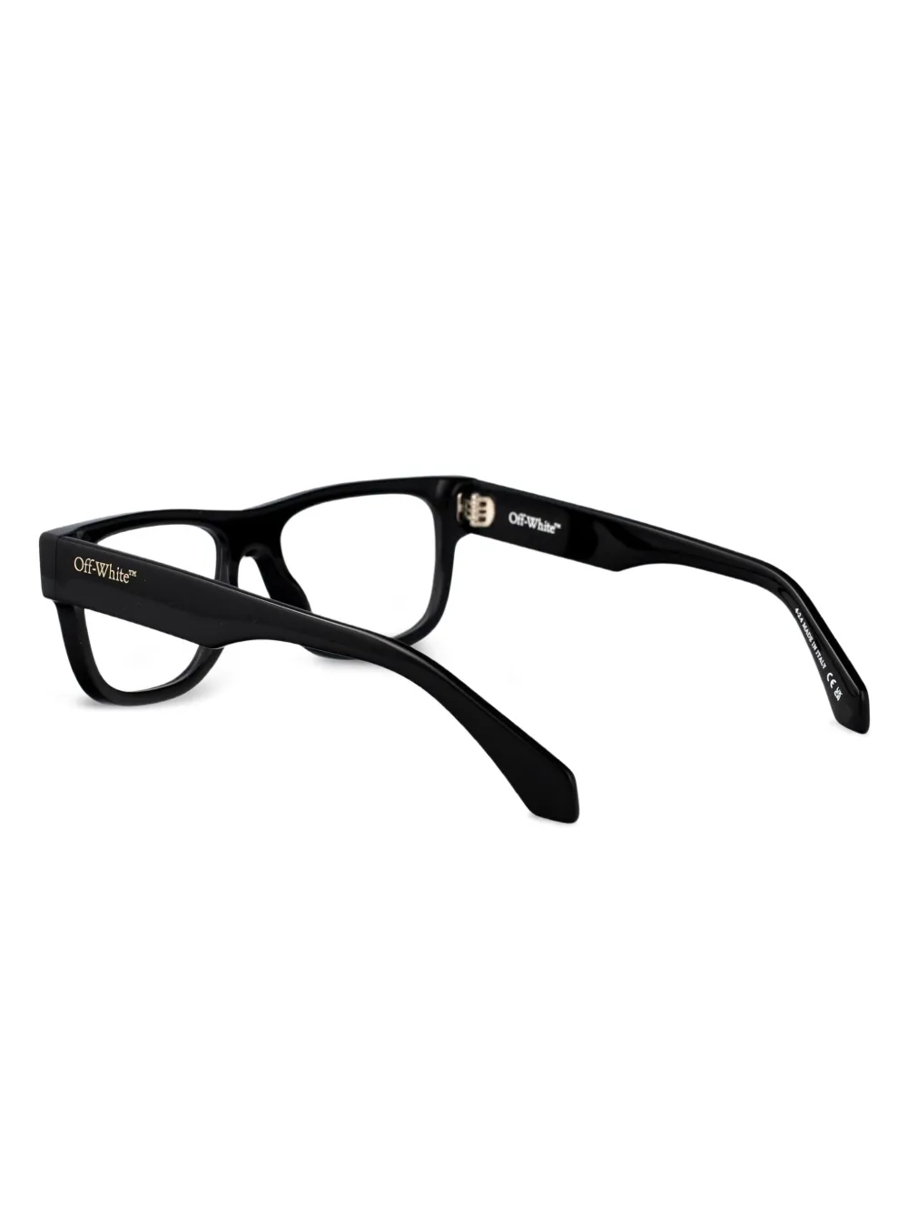 Off-White Eyewear 7Z bril met rechthoekig montuur Zwart