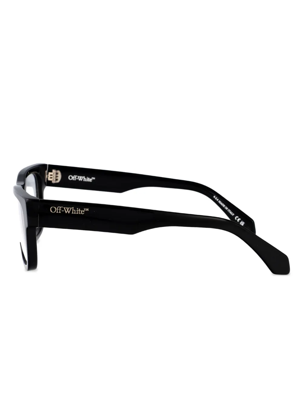 Off-White Eyewear 7Z bril met rechthoekig montuur Zwart