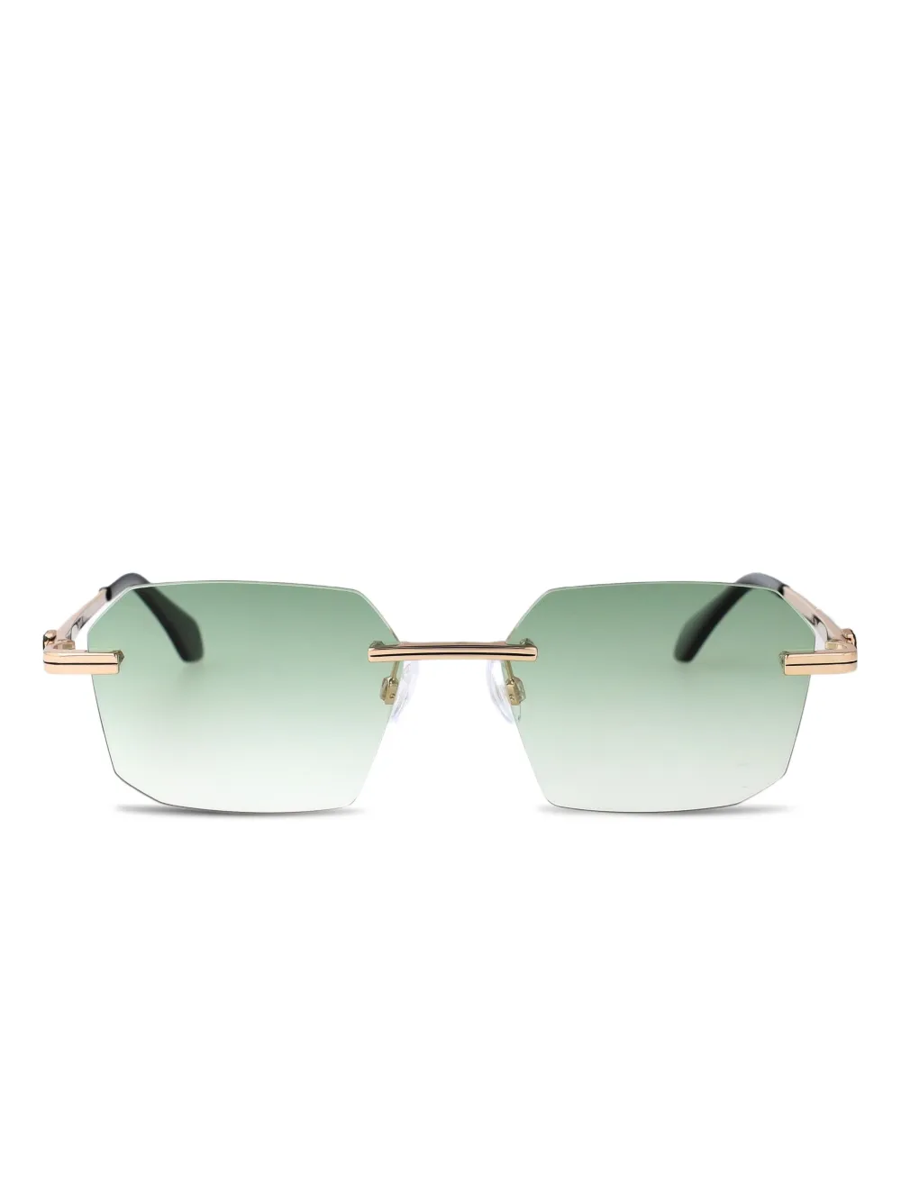 Palm Angels Eyewear gradient sunglasses | Gold | Image 1