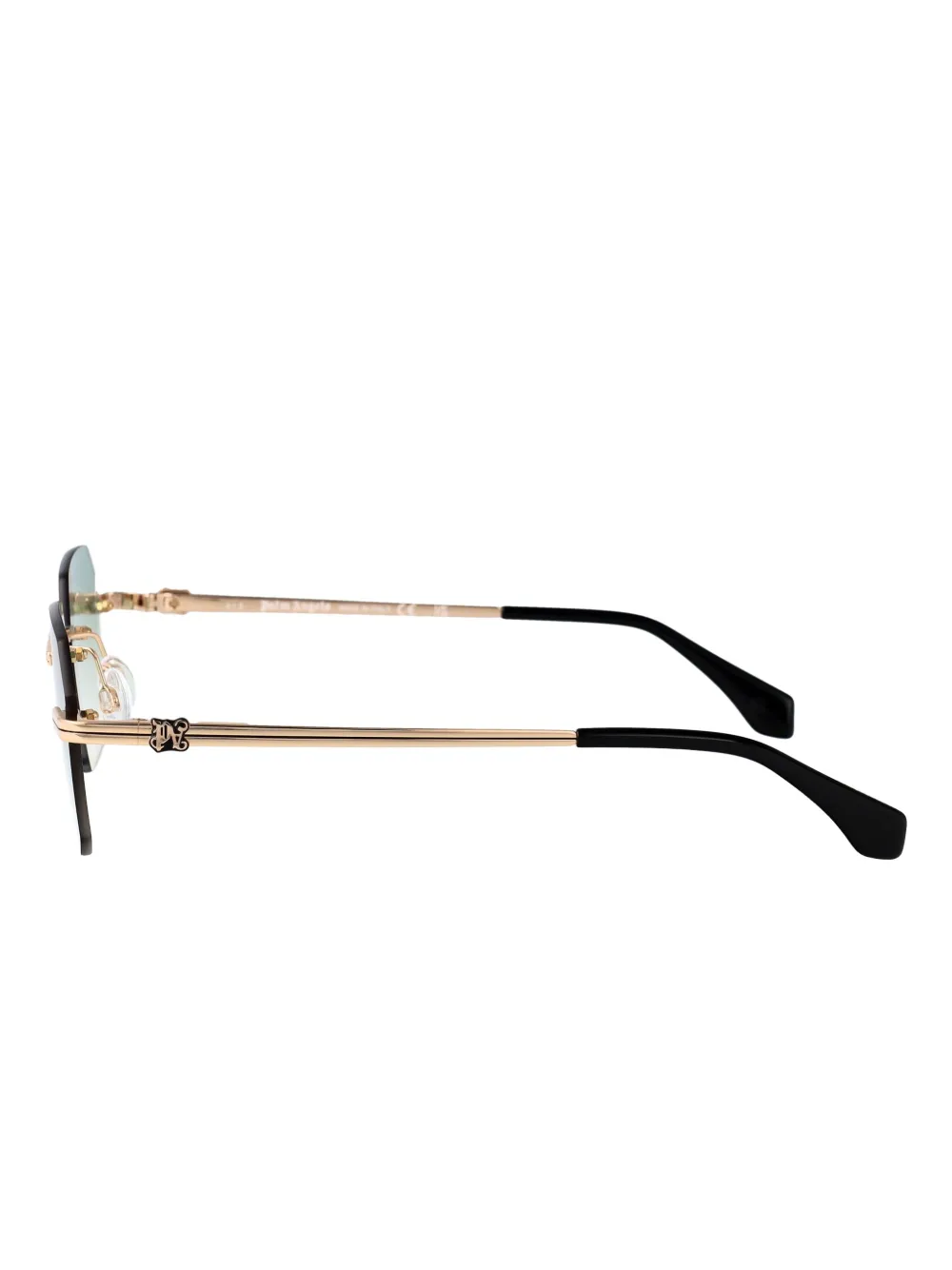 Palm Angels Eyewear Zonnebril met kleurverloop Goud