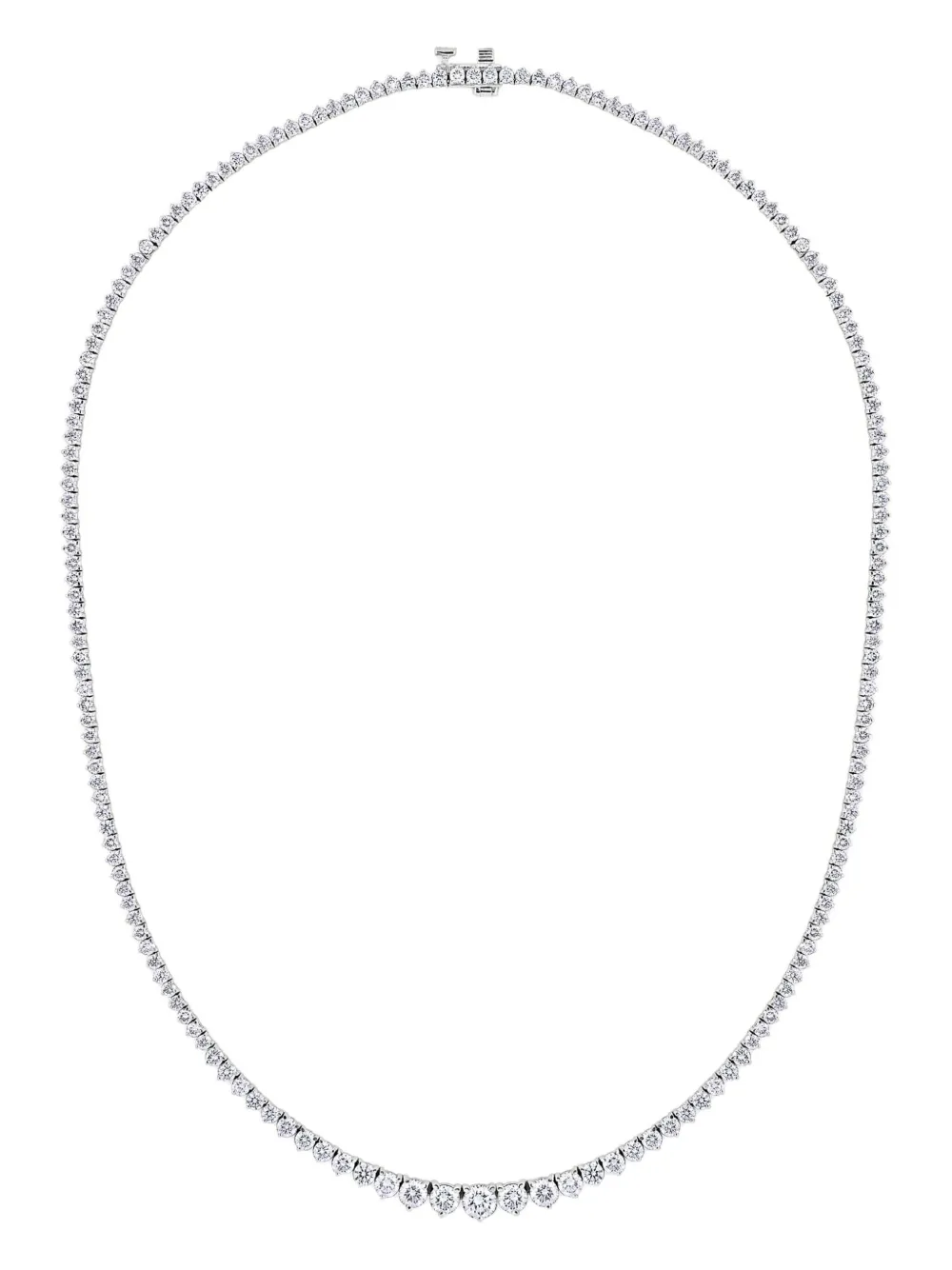 Jewels Aficionado Riviera ダイヤモンド ネックレス 18Kホワイトゴールド - シルバートーン Jewels Aficionado Riviera ダイヤモンド ネックレス 18Kホワイトゴールド - シルバートーン