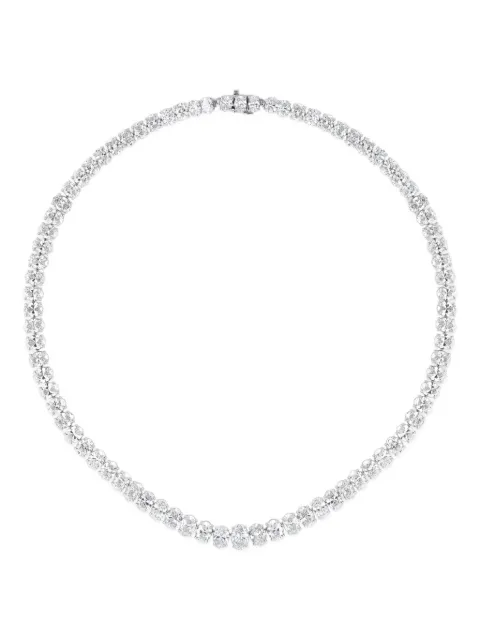 Jewels Aficionado collier en or blanc 18ct serti de diamants