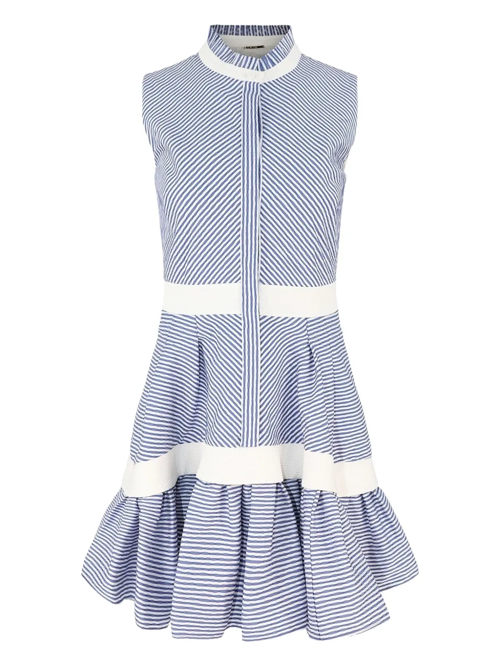 Alexis Natacha gestreepte mini-jurk Blauw