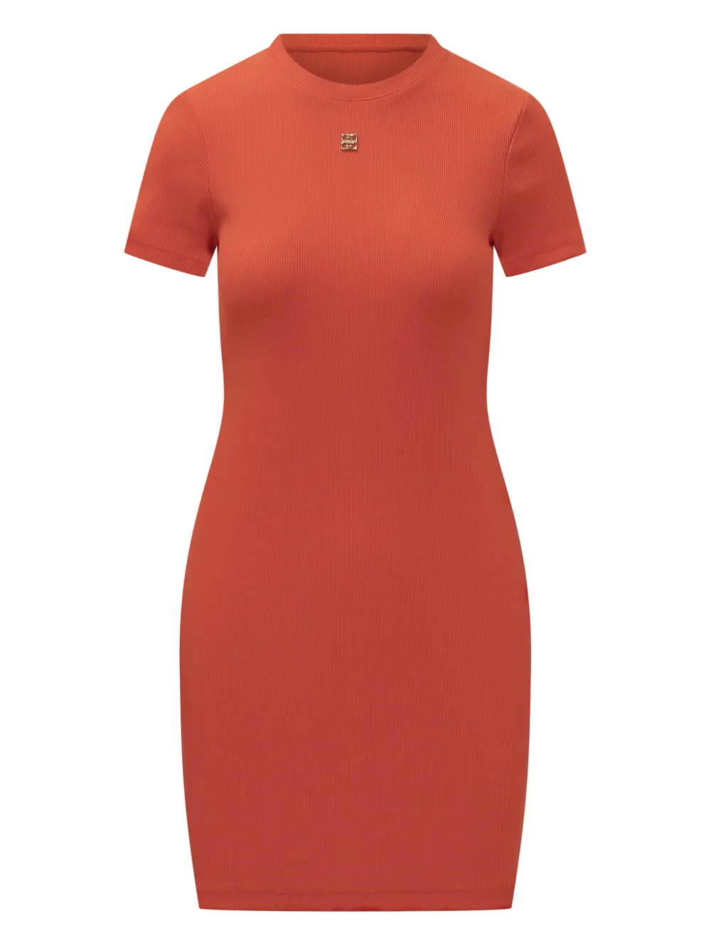 Givenchy robe mi-longue à motif 4G | orange | Image 1