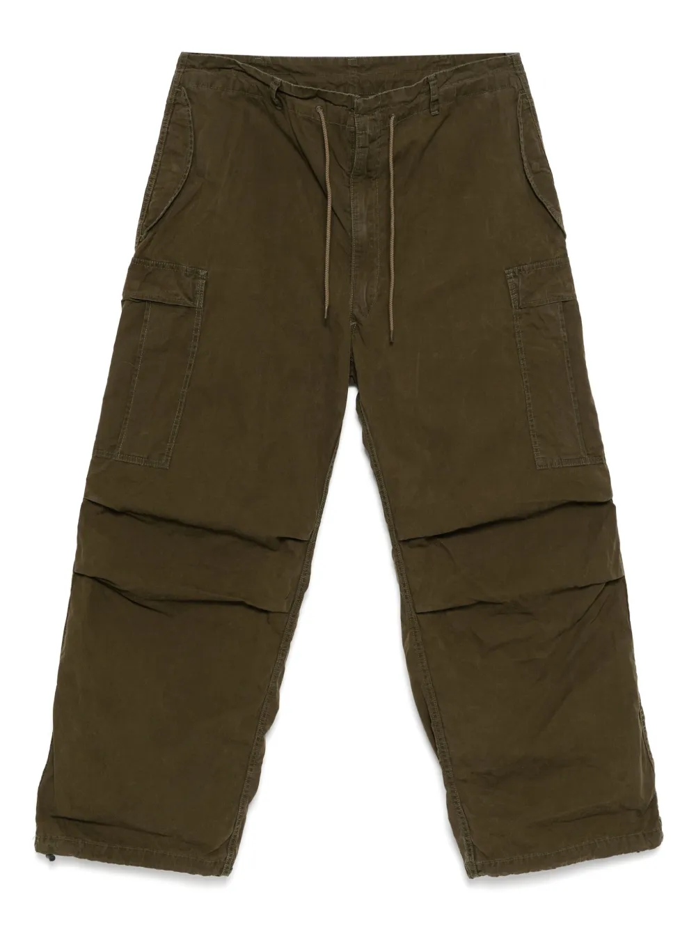 Remi Relief cotton trousers | Green | Image 1