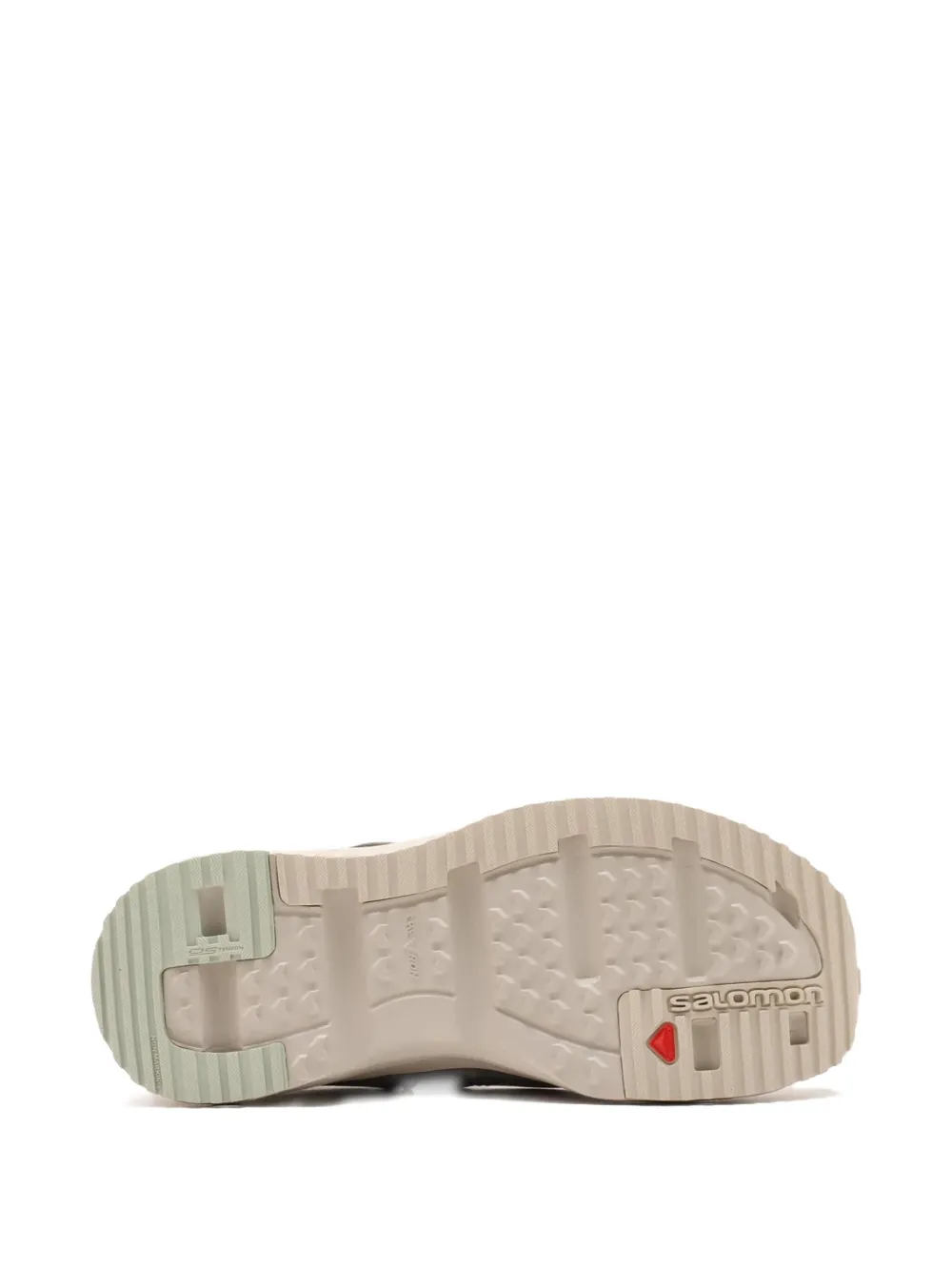 Salomon buckle-strap mesh trainers Grey