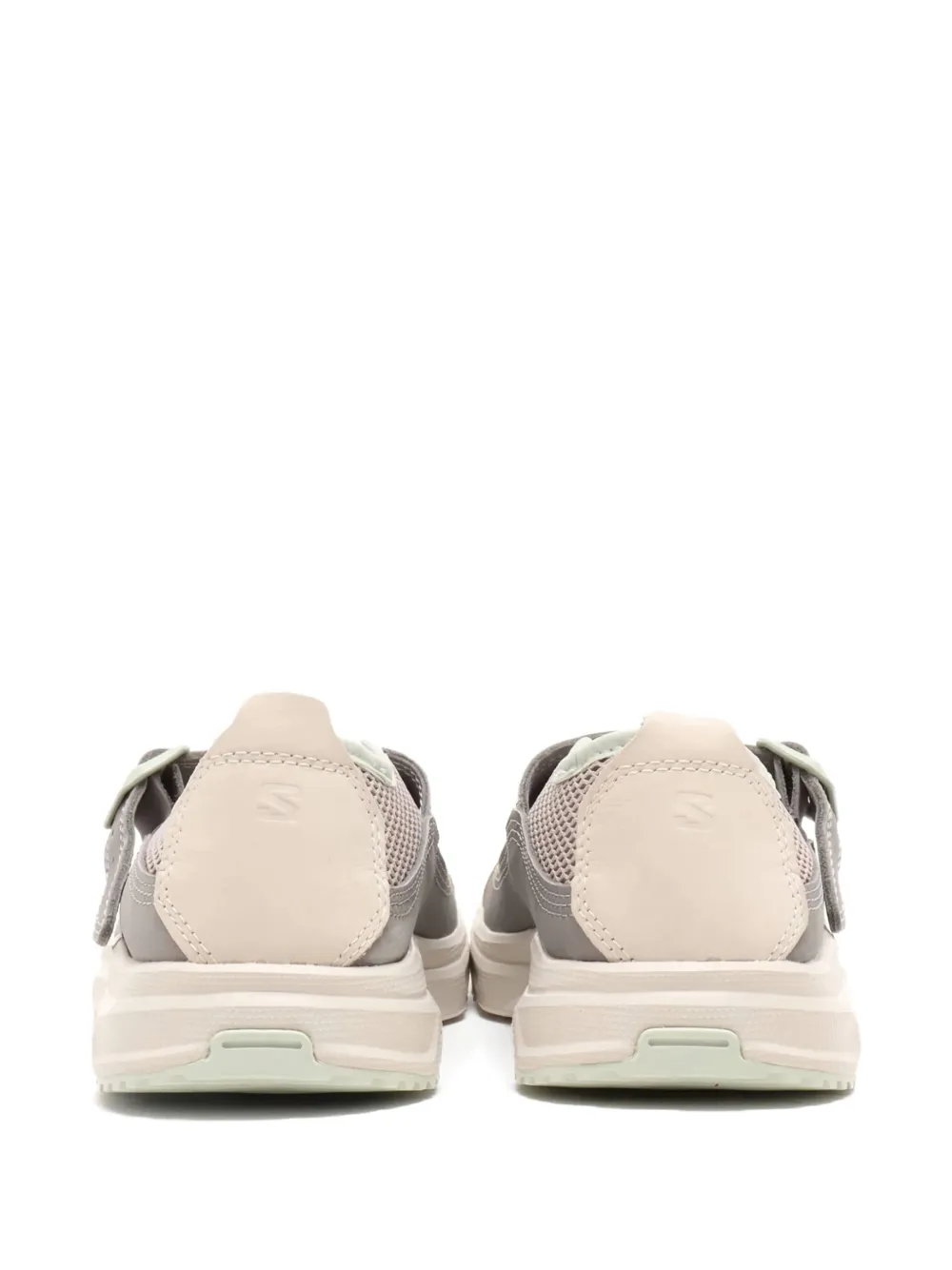 Salomon buckle-strap mesh trainers Grey