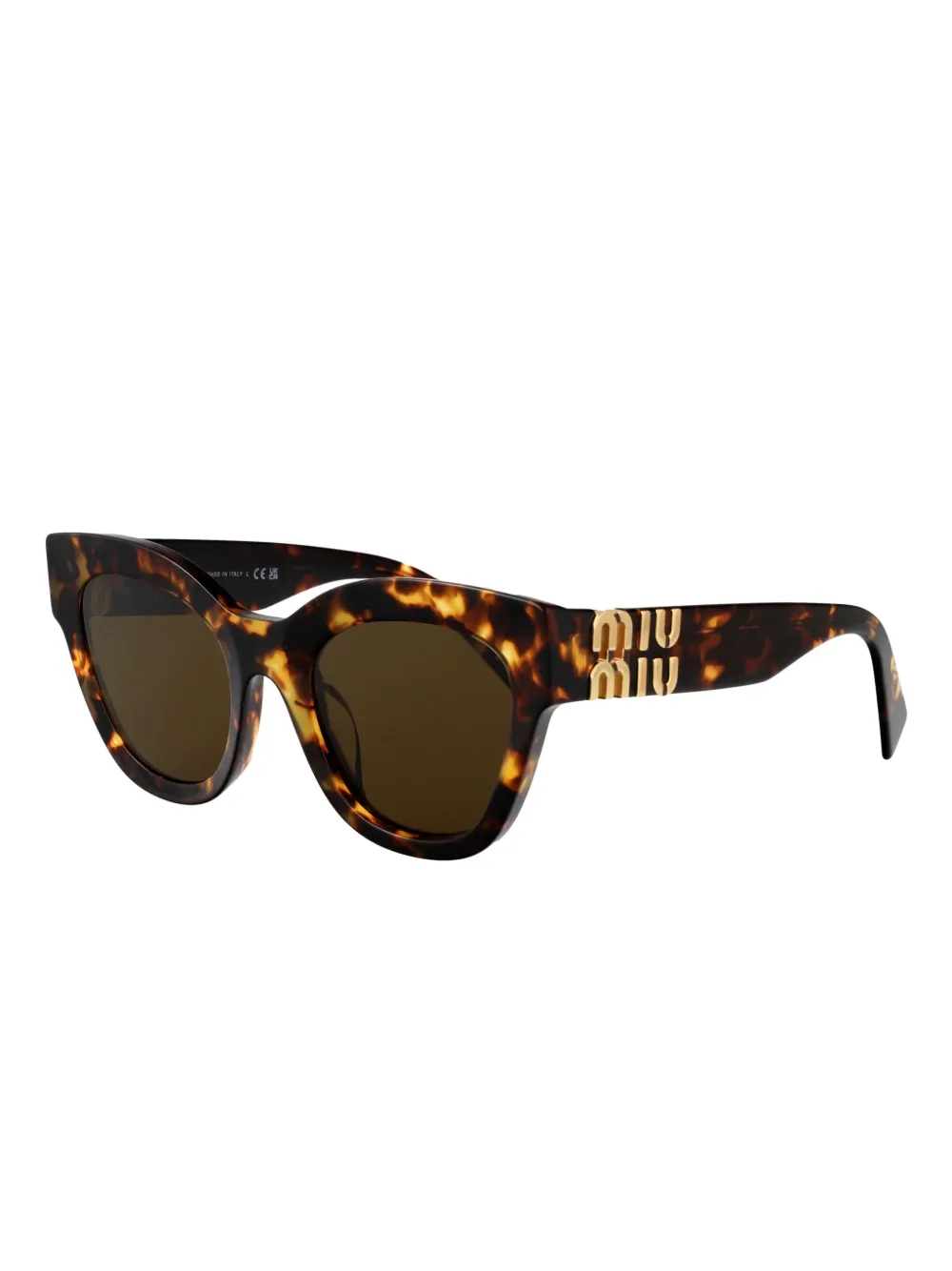 Miu Miu Eyewear tortoiseshell cat-eye sunglasses | Image 2