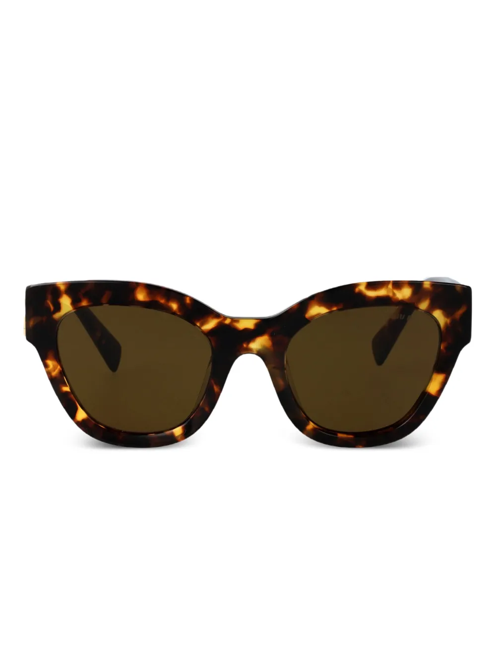 Miu Miu Eyewear tortoiseshell cat-eye sunglasses | Brown | Image 1