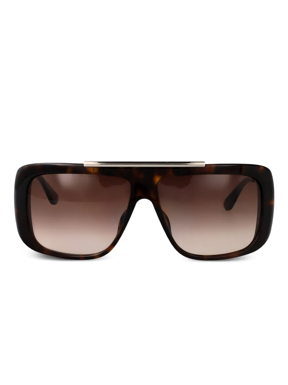 Alexander McQueen Eyewear oversized square-frame sunglasses | Grey | Image 1