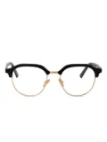Miu Miu Eyewear cat-eye metal-frame sunglasses - Black