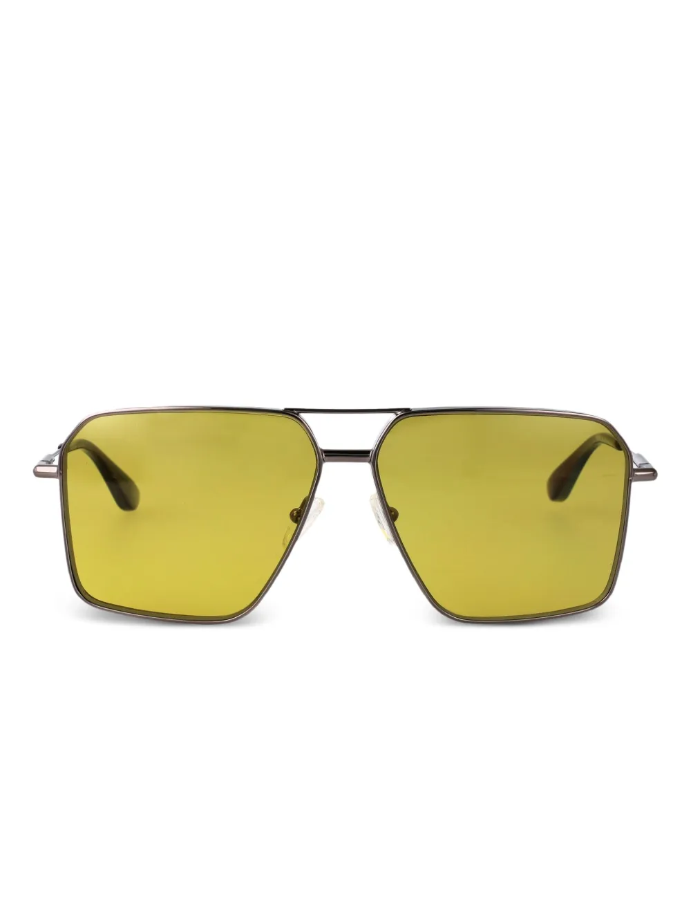 Alexander McQueen Eyewear パイロット サングラス - グレー Alexander McQueen Eyewear パイロット サングラス - グレー