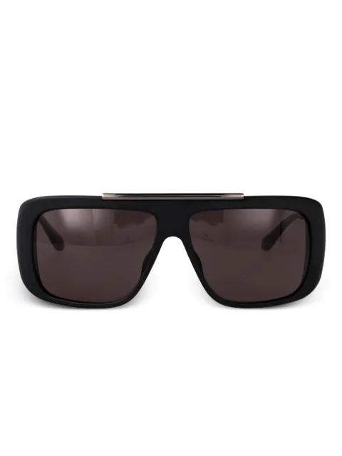 Alexander McQueen Eyewear matte oversized square sunglasses