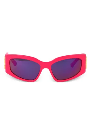 Balenciaga Eyewear バタフライフレーム サングラス | ピンク