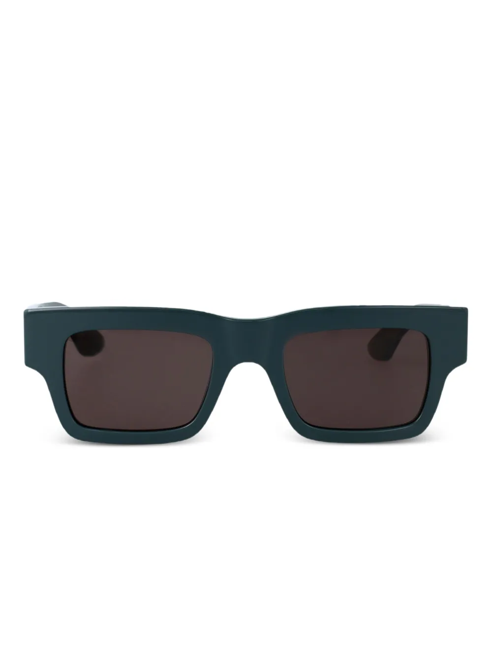 Alexander McQueen Eyewear Zonnebril met vierkant montuur Groen