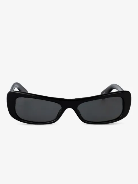 Jacquemus lentes de sol con armazón rectangular