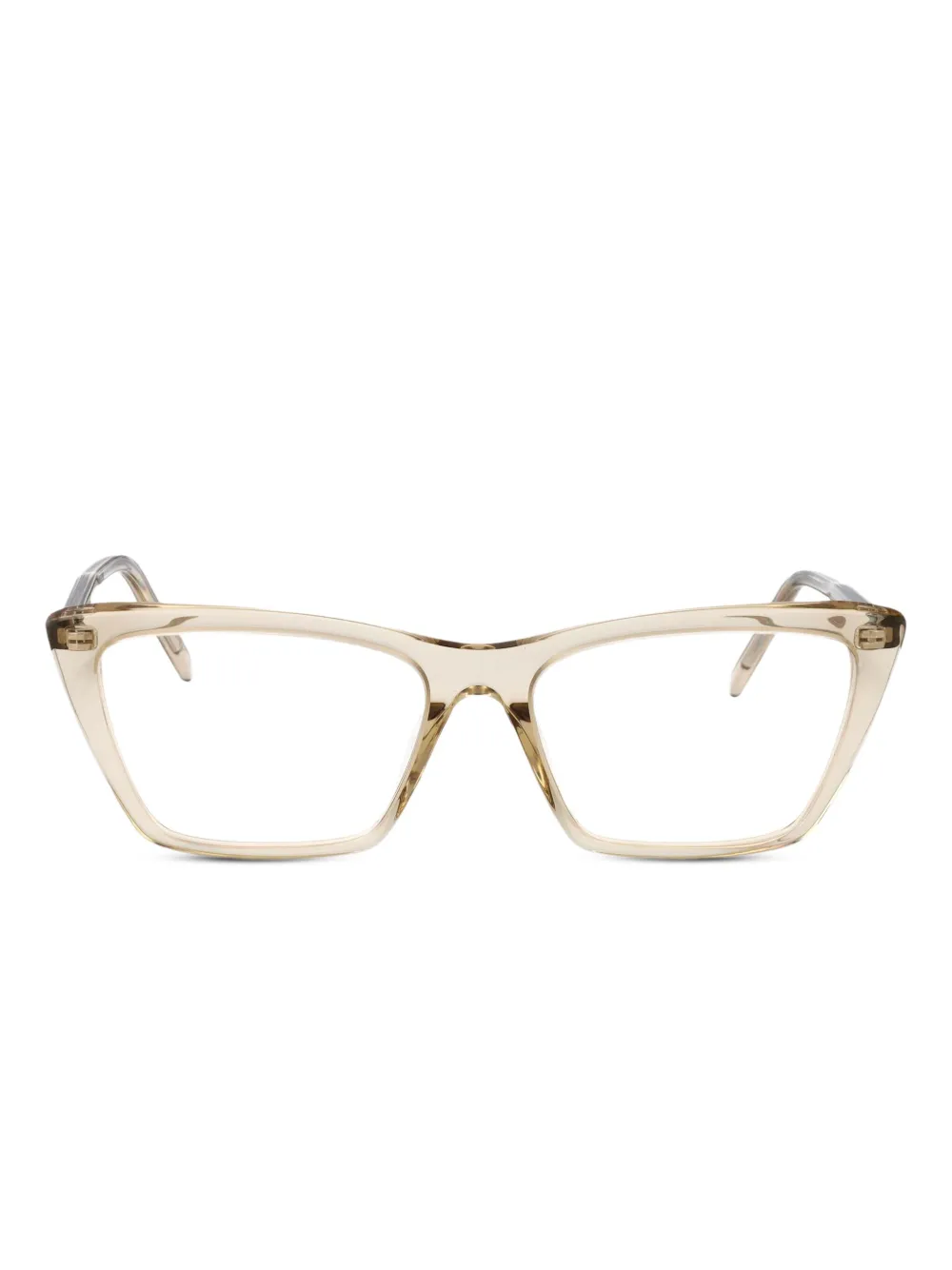 Saint Laurent Eyewear lunettes de vue à monture papillon | tons neutres | Image 1