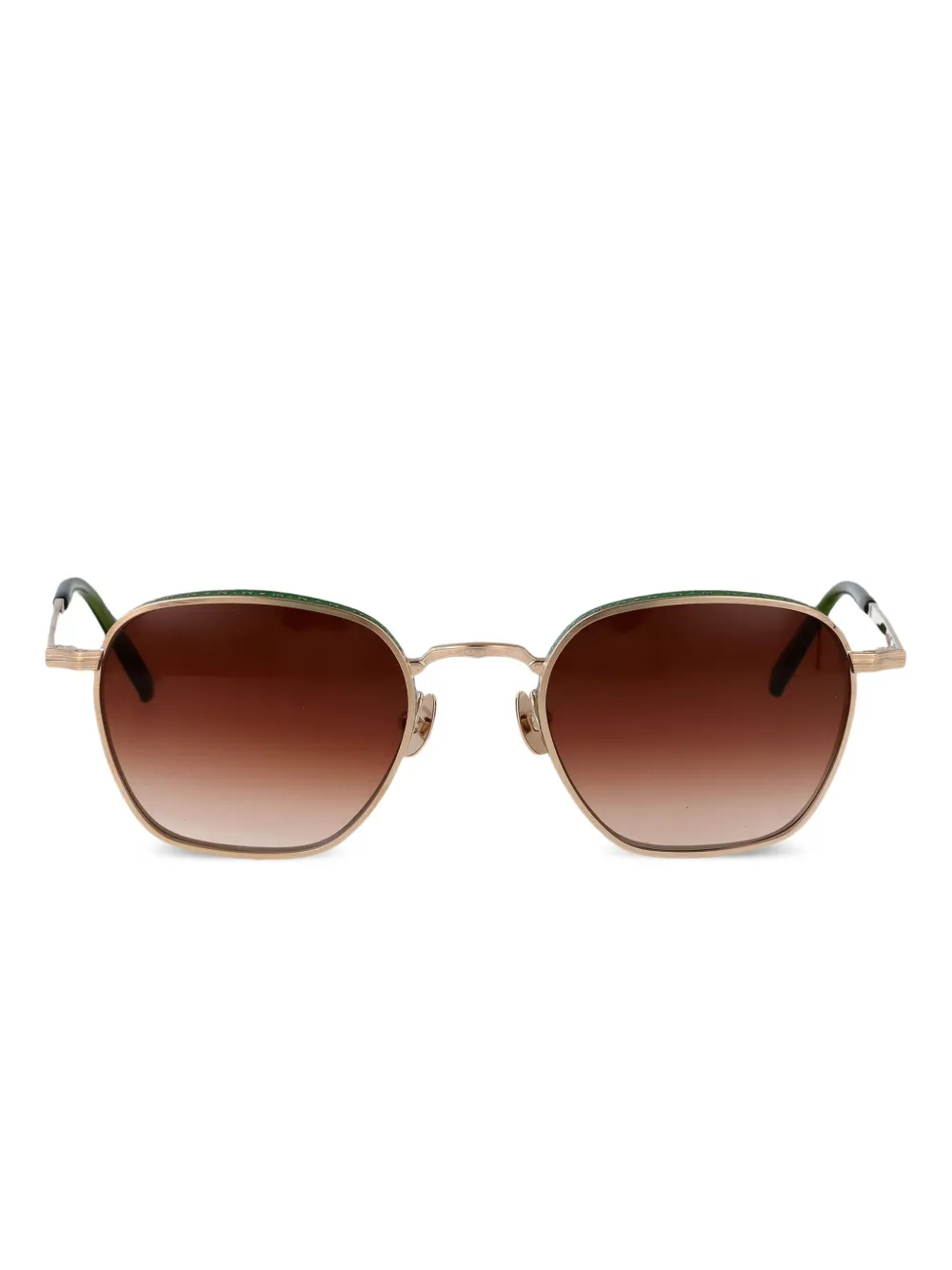 Matsuda square-frame sunglasses | Green | Image 1