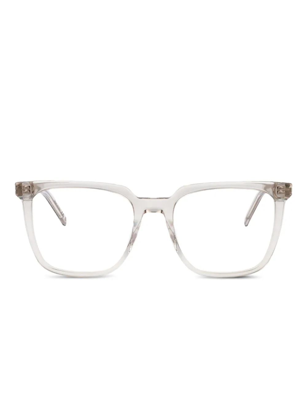 Saint Laurent Eyewear square-frame glasses | Neutrals | Image 1