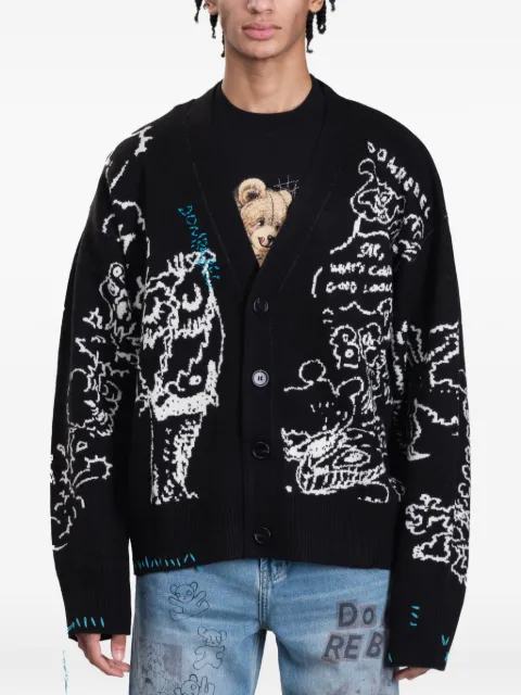 DOMREBEL Utopia cardigan