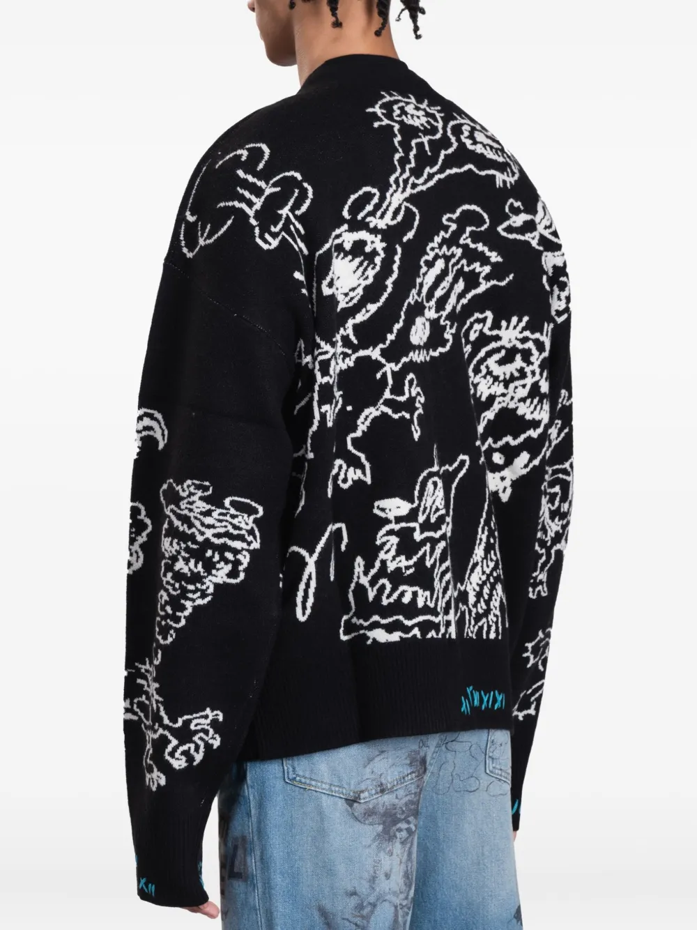 DOMREBEL Utopia vest Zwart