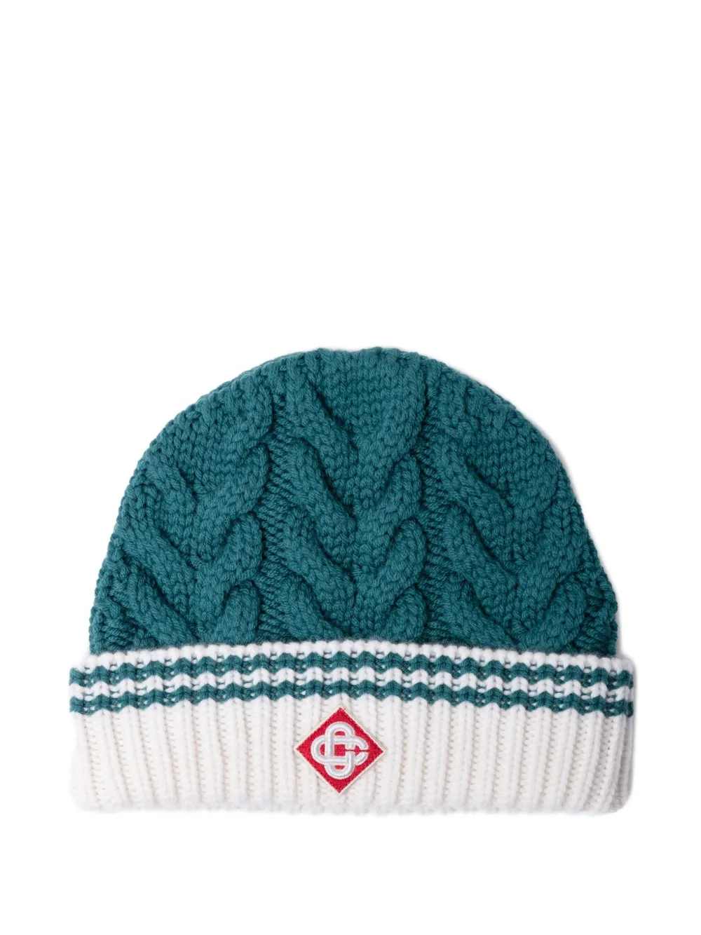 Casablanca Cable-knit Beanie