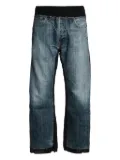 Needles cotton trousers - Black