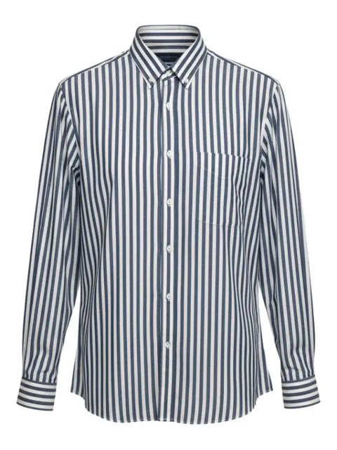 Brunello Cucinelli striped pocket shirt