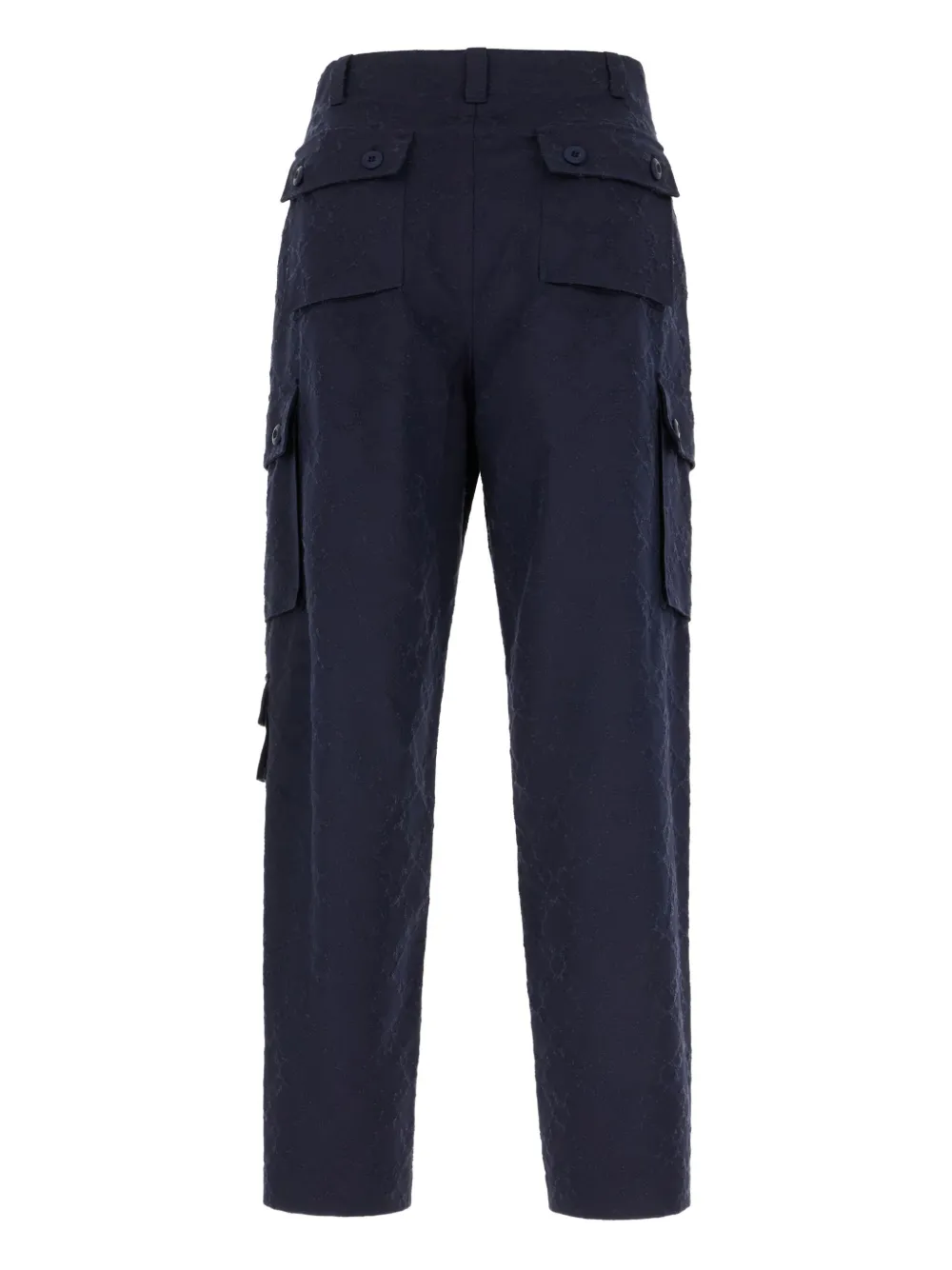 Givenchy Cargo broek met monogram Blauw