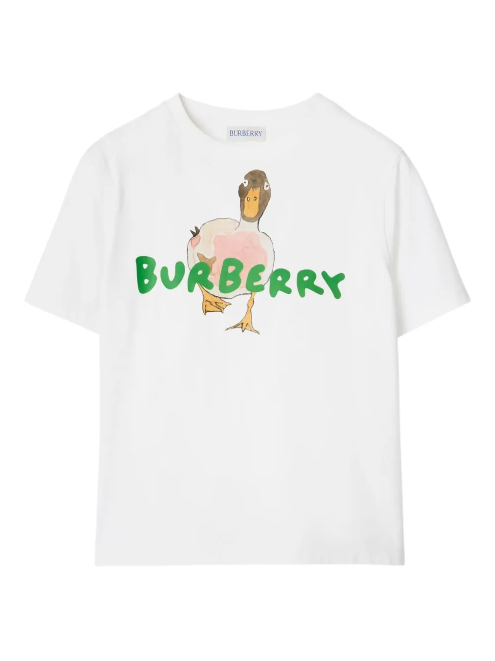 Burberry Kids T-shirt Duck - Bianco