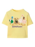 Burberry Kids Thomas Bear and Friends cotton t-shirt - Yellow