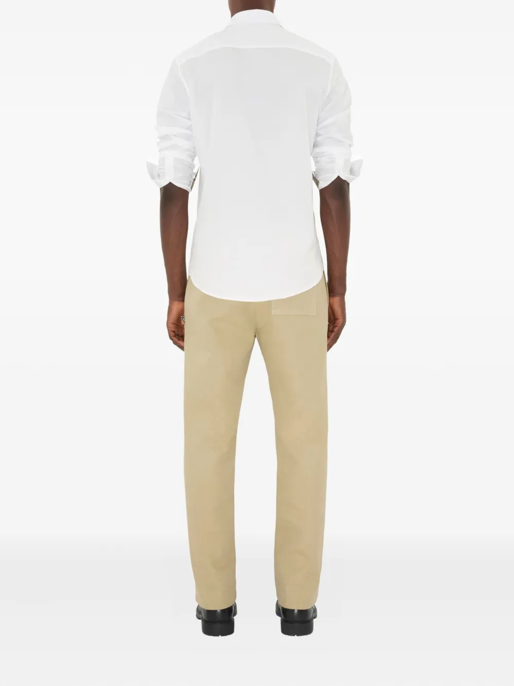 Burberry Katoenen overhemd Wit