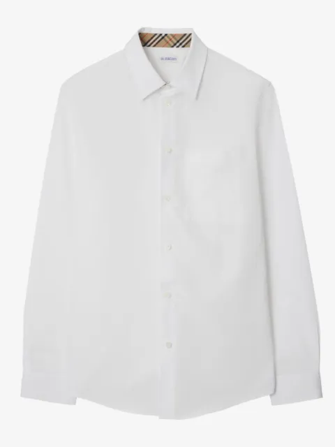Burberry cotton poplin shirt