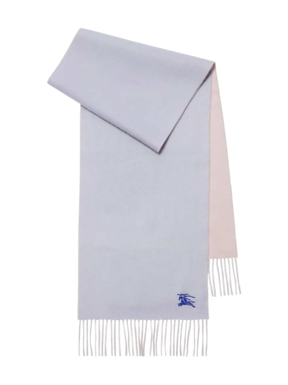 Burberry reversible cashmere scarf Roze