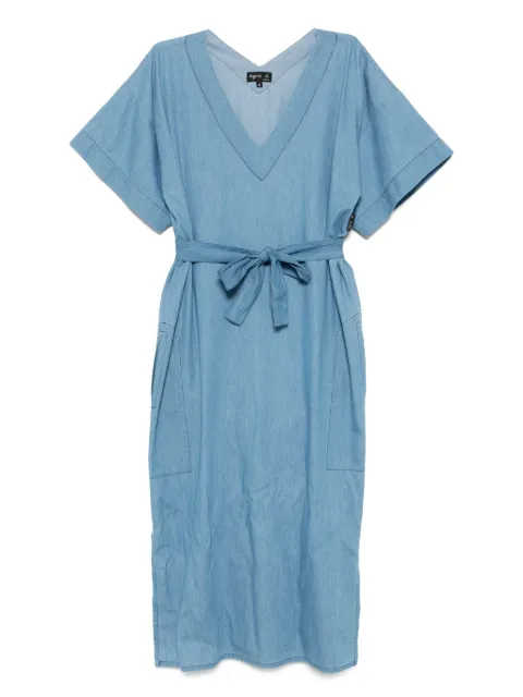 agnès b.  vestido de mezclilla