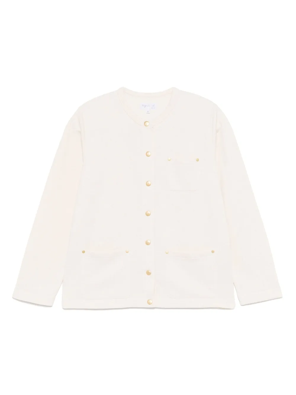 Agnès B. Crew-neck Cardigan