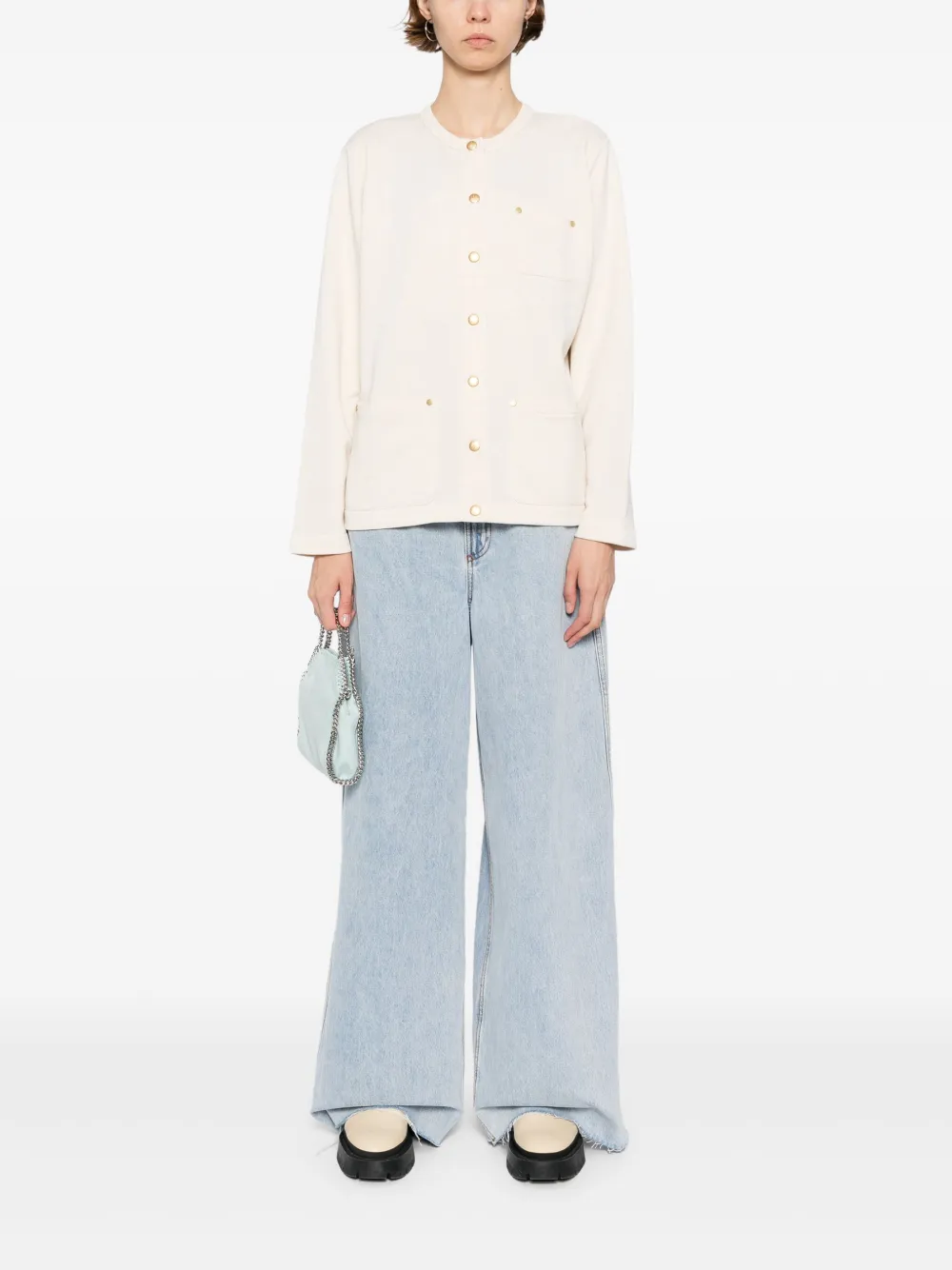 agnès b.  crew-neck cardigan | T-Shirts & Jersey Shirts | Image 2