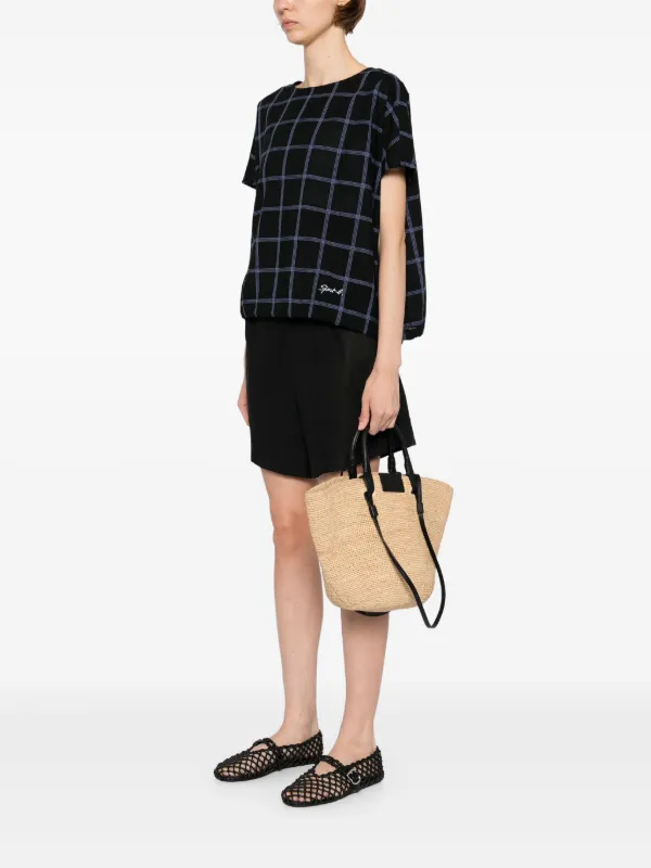 Agnès b. Raffia Tote Bag | Brown | FARFETCH