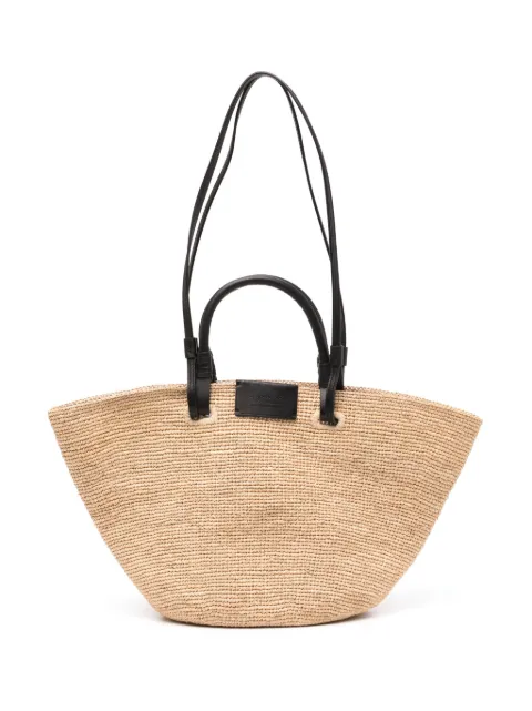 agnès b.  raffia tote bag