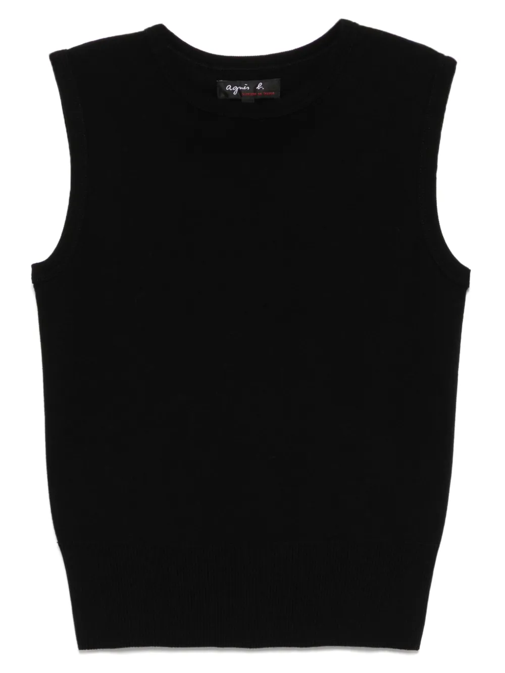 agnès b.  camiseta con cuello redondo | negro | Image 1