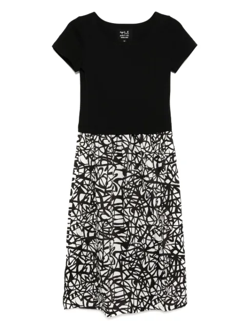 agnès b.  checked dress