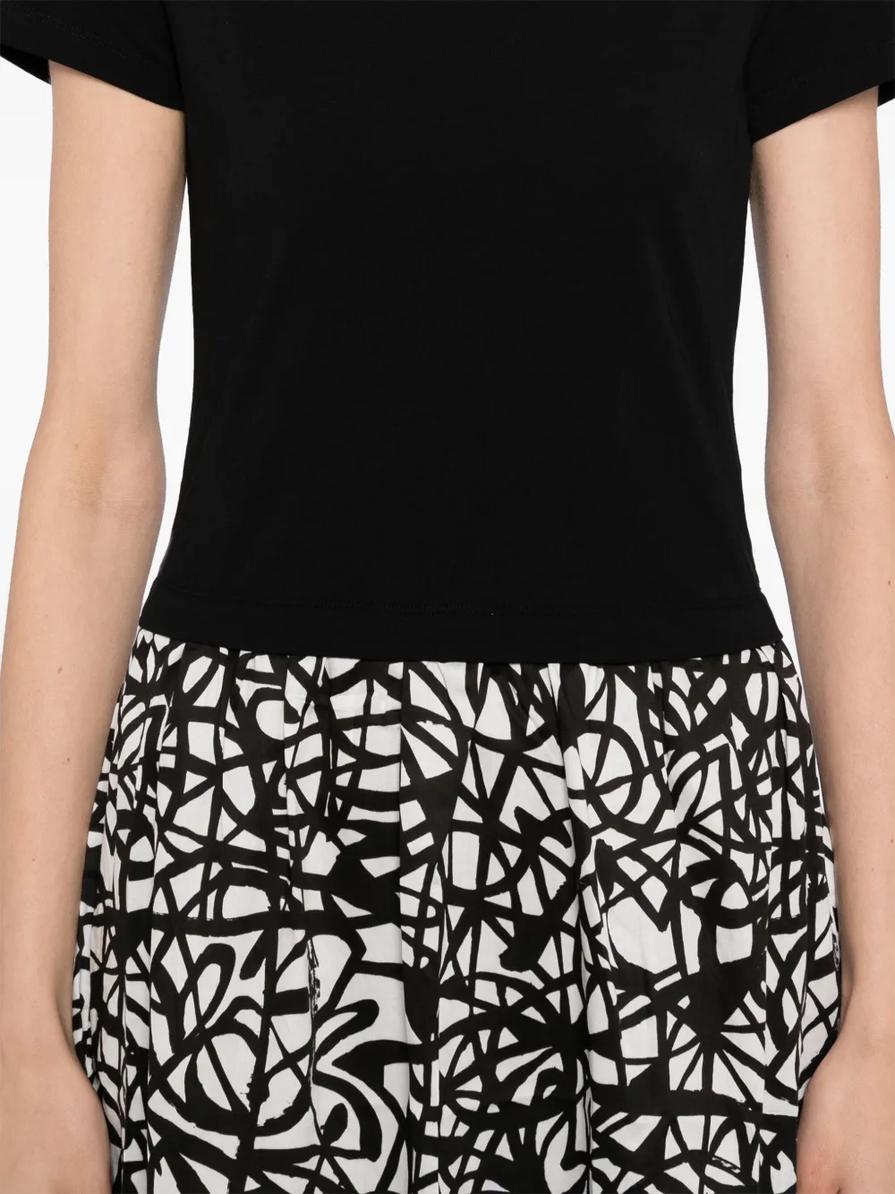 Agnès B. Checked Dress
