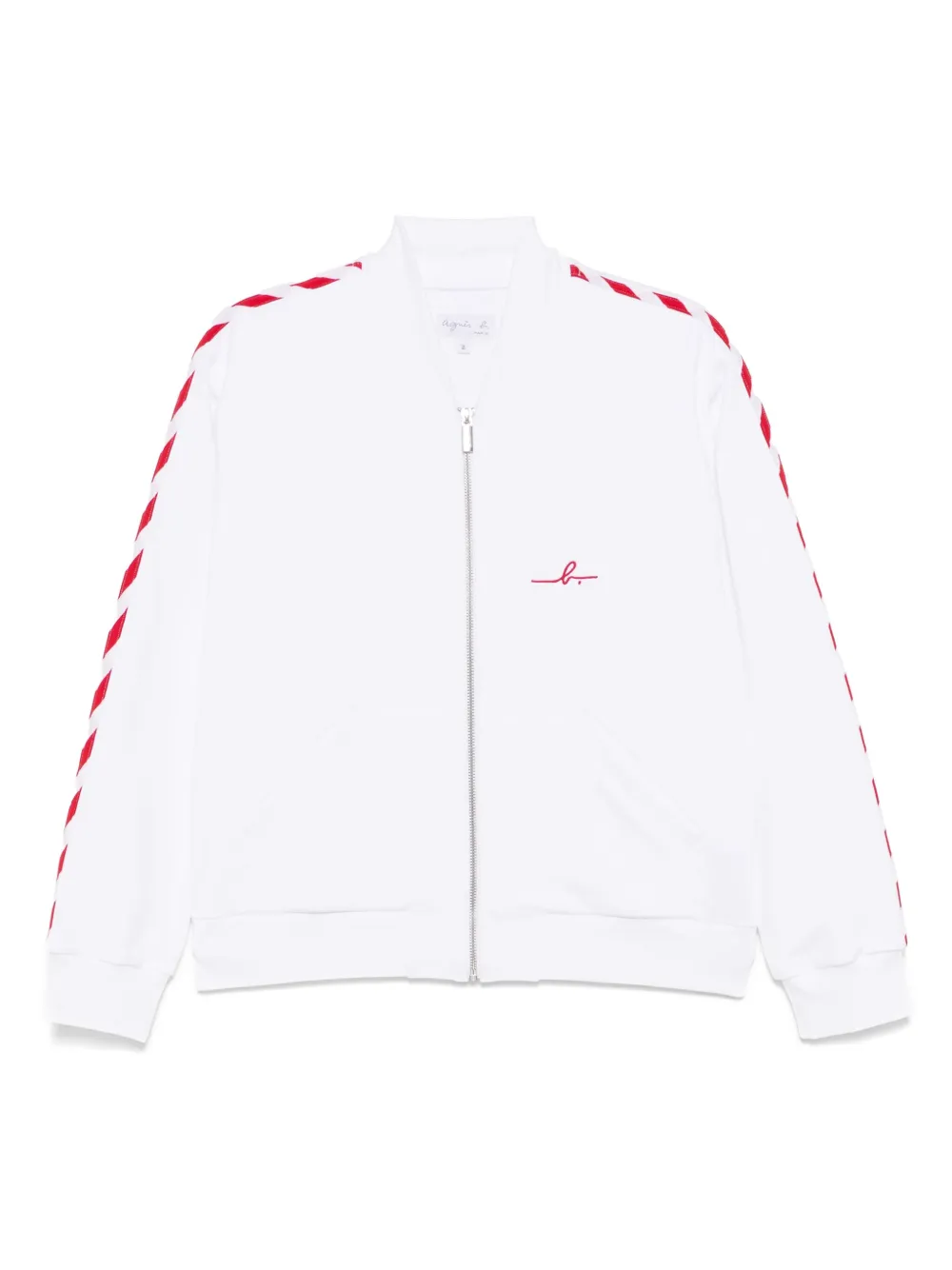 Agnès B. Logo-embroidered Cardigan