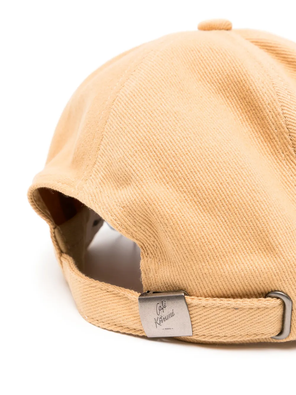 CAFÉ KITSUNÉ Pet met Barista Fox-patch - Bruin