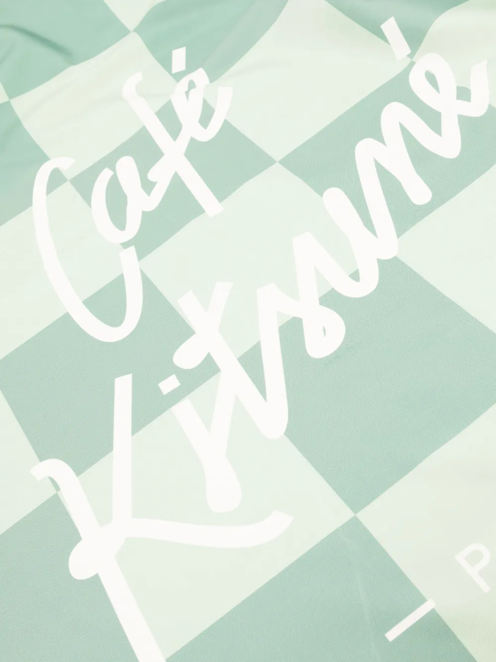 Café Kitsuné Checkerboard Picnic Blanket