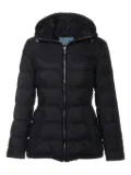 Prada Pre-Owned padded hooded coat - Black