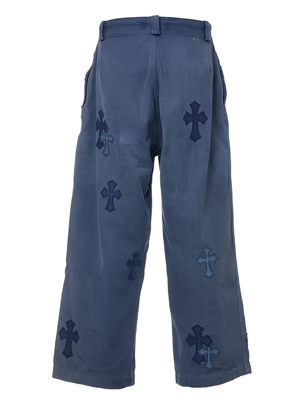 Chrome Hearts cross-patch trousers | Women | Image 2