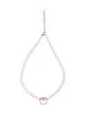 CHANEL Pre-Owned Interlocking CC necklace - Gold