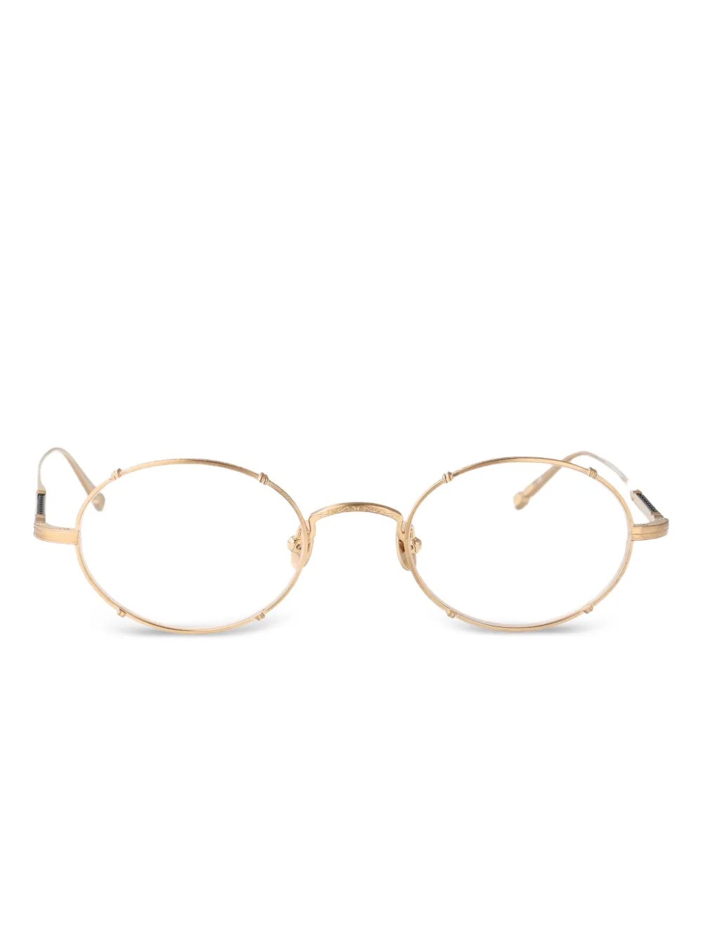 Matsuda lunettes de vue à monture ovale | or | Image 1